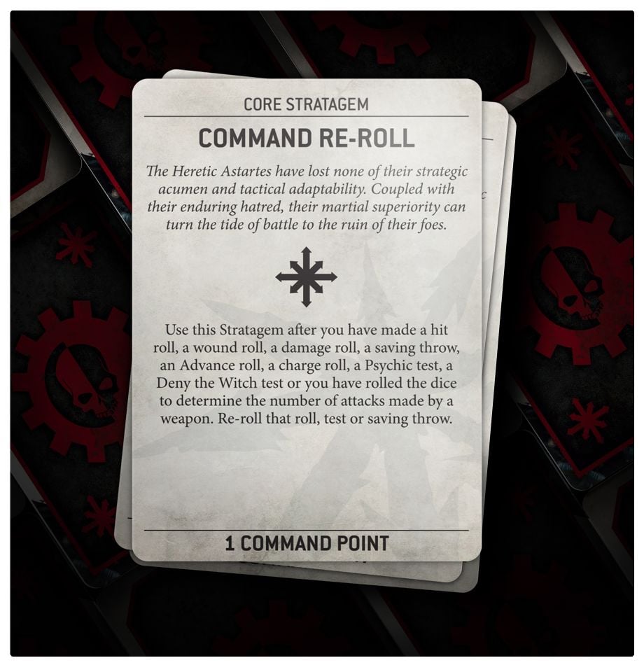 Warhammer 40,000 : Chaos Space Marines - Datacards